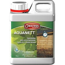 Owatrol Aquanett usuwanie oleju z drewna 1 L