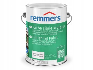 Farba biała silnie kryjąca Remmers Deckfarbe 2.5 L